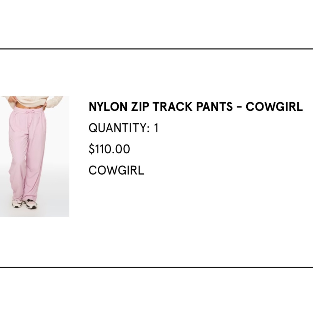 SET Active Track Pants Size Small